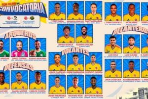 哥伦比亚名单:J罗、路易斯-迪亚斯、穆尼奥斯、奥斯皮纳在列